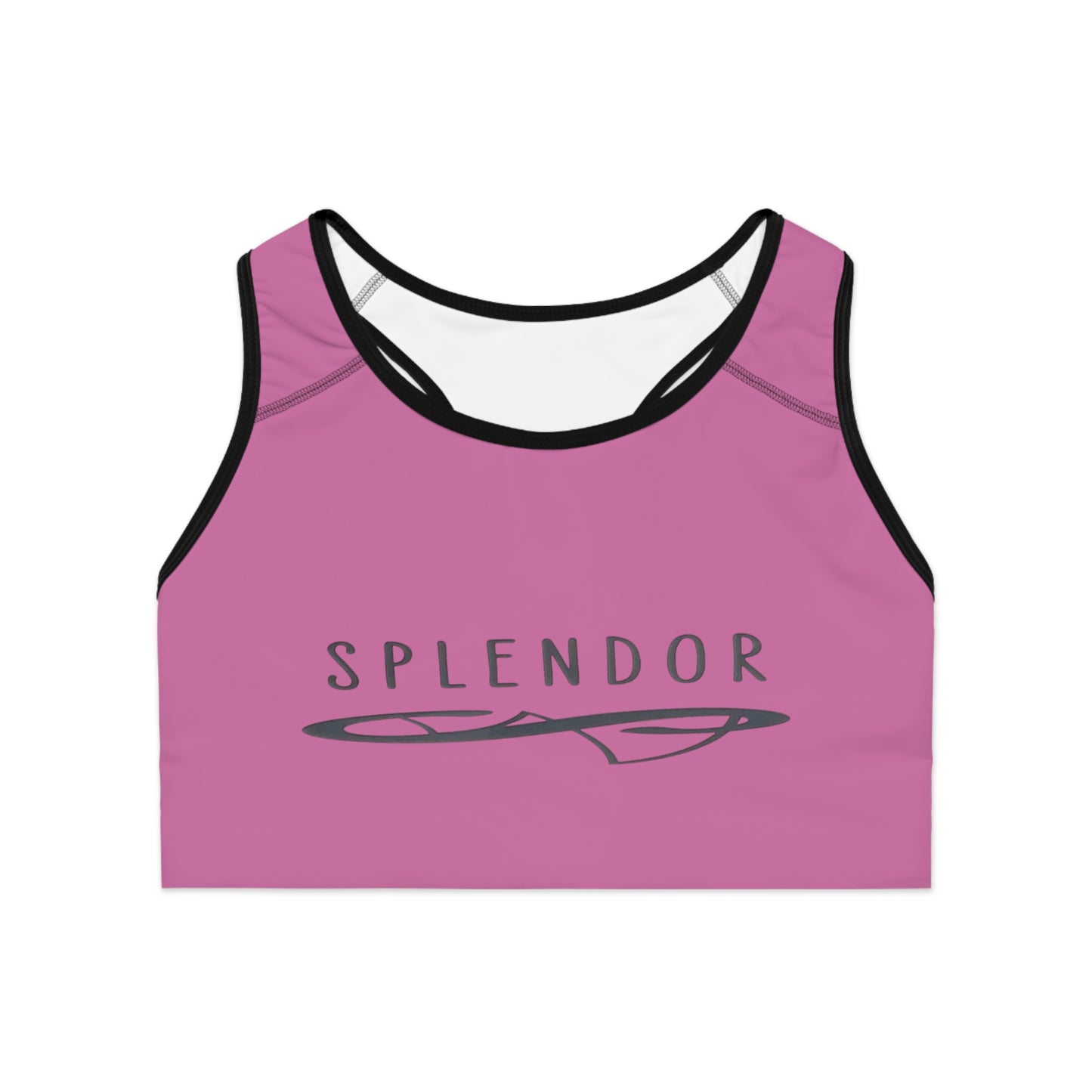 Stylish Sports Bra for Active Lifestyle, Workout Gear, Fitness Apparel, Yoga Top, Athletic Wear, Splendor Design