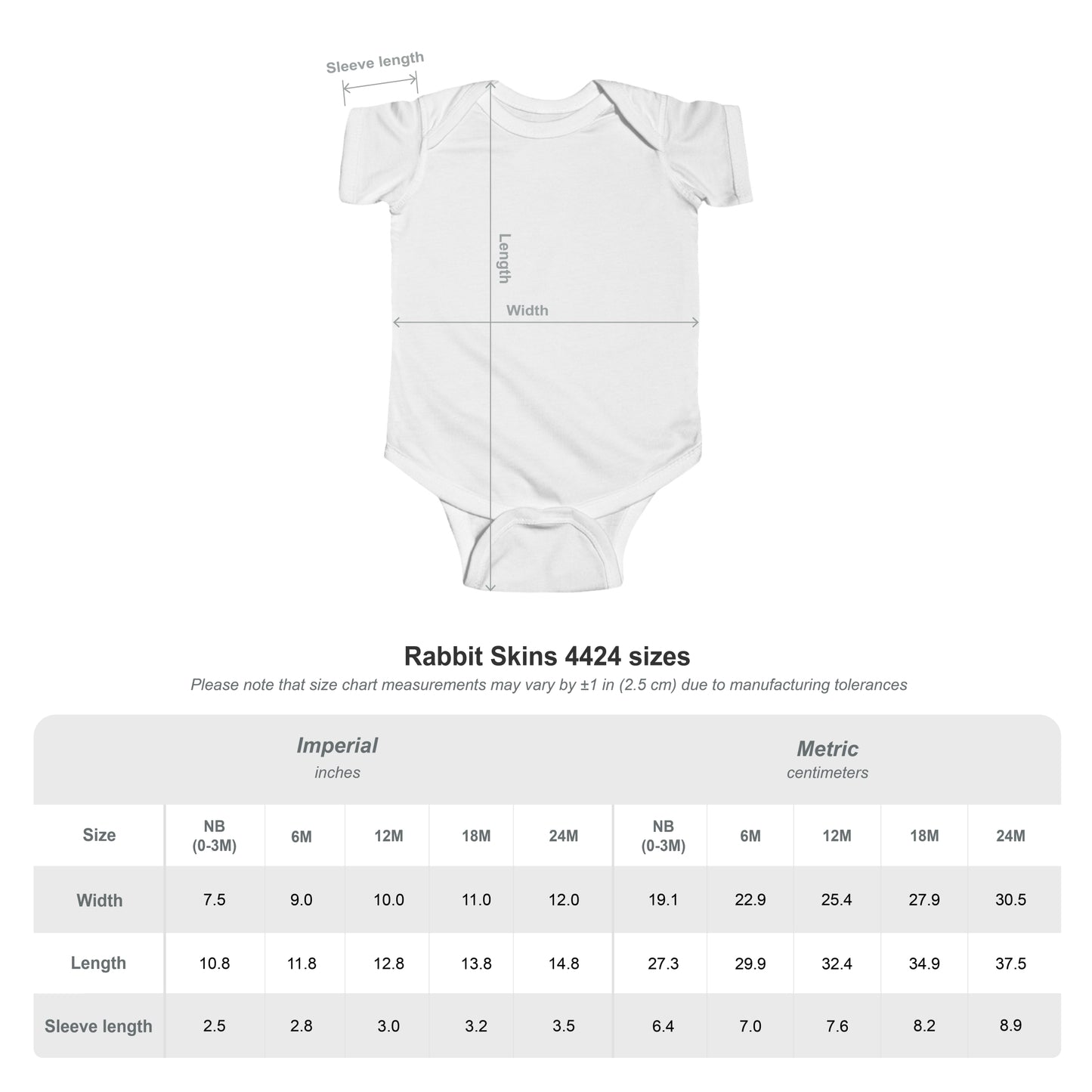 Cute Baby Bodysuit - 'Splendor' Design for Infants