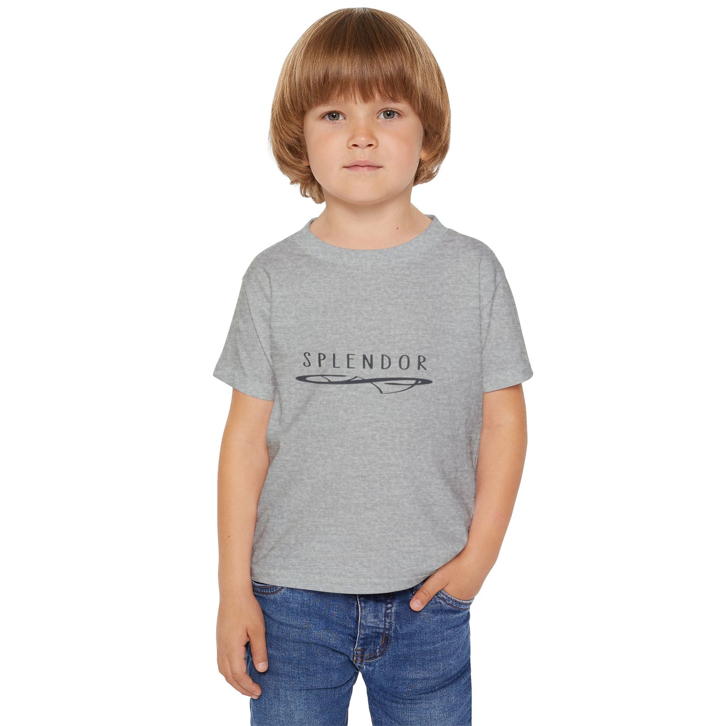 Toddler T-Shirt with 'Splendor' Design, Cozy Kids Tee, Gift for Birthdays, Everyday Wear, Toddler Apparel, Cute Toddler Clothing