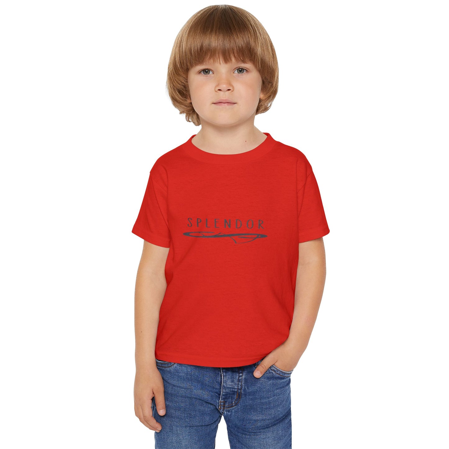 Toddler T-Shirt with 'Splendor' Design, Cozy Kids Tee, Gift for Birthdays, Everyday Wear, Toddler Apparel, Cute Toddler Clothing