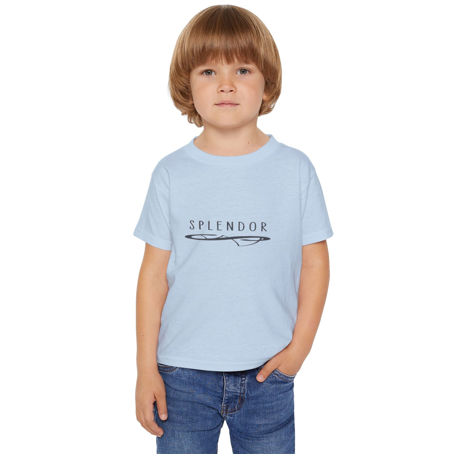Toddler T-Shirt with 'Splendor' Design, Cozy Kids Tee, Gift for Birthdays, Everyday Wear, Toddler Apparel, Cute Toddler Clothing