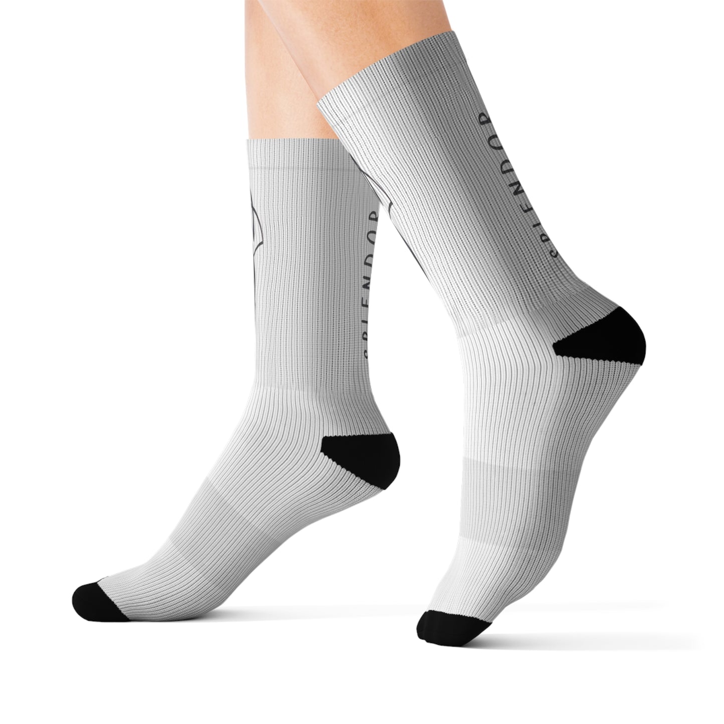 Custom Sublimation Socks, Cozy Footwear, Unique Gift, Creative Accessories, Fashion Socks for All Occasions