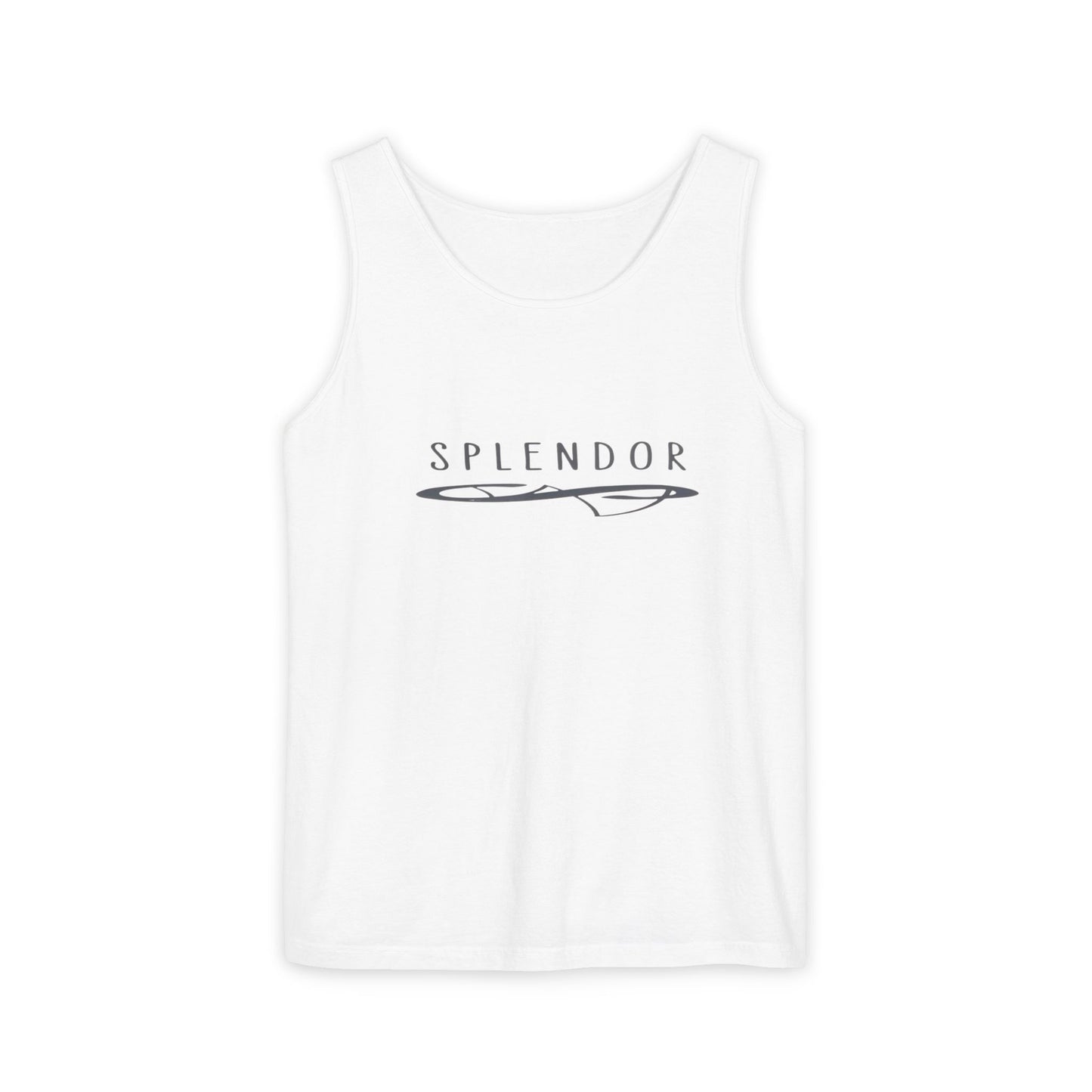 Unisex Splendor Tank Top, Summer Wear, Beach Outfit, Graphic Top, Casual Style, Gift for Him/Her