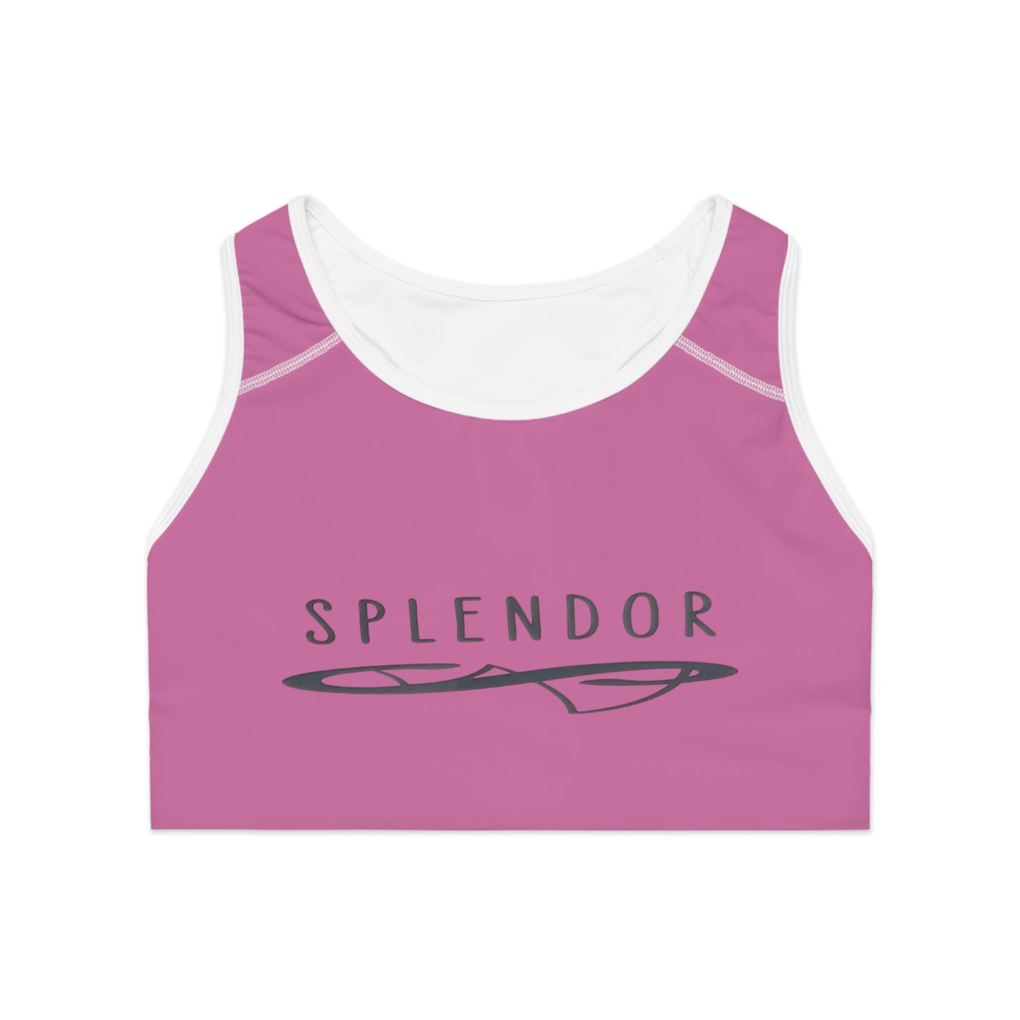 Stylish Sports Bra for Active Lifestyle, Workout Gear, Fitness Apparel, Yoga Top, Athletic Wear, Splendor Design