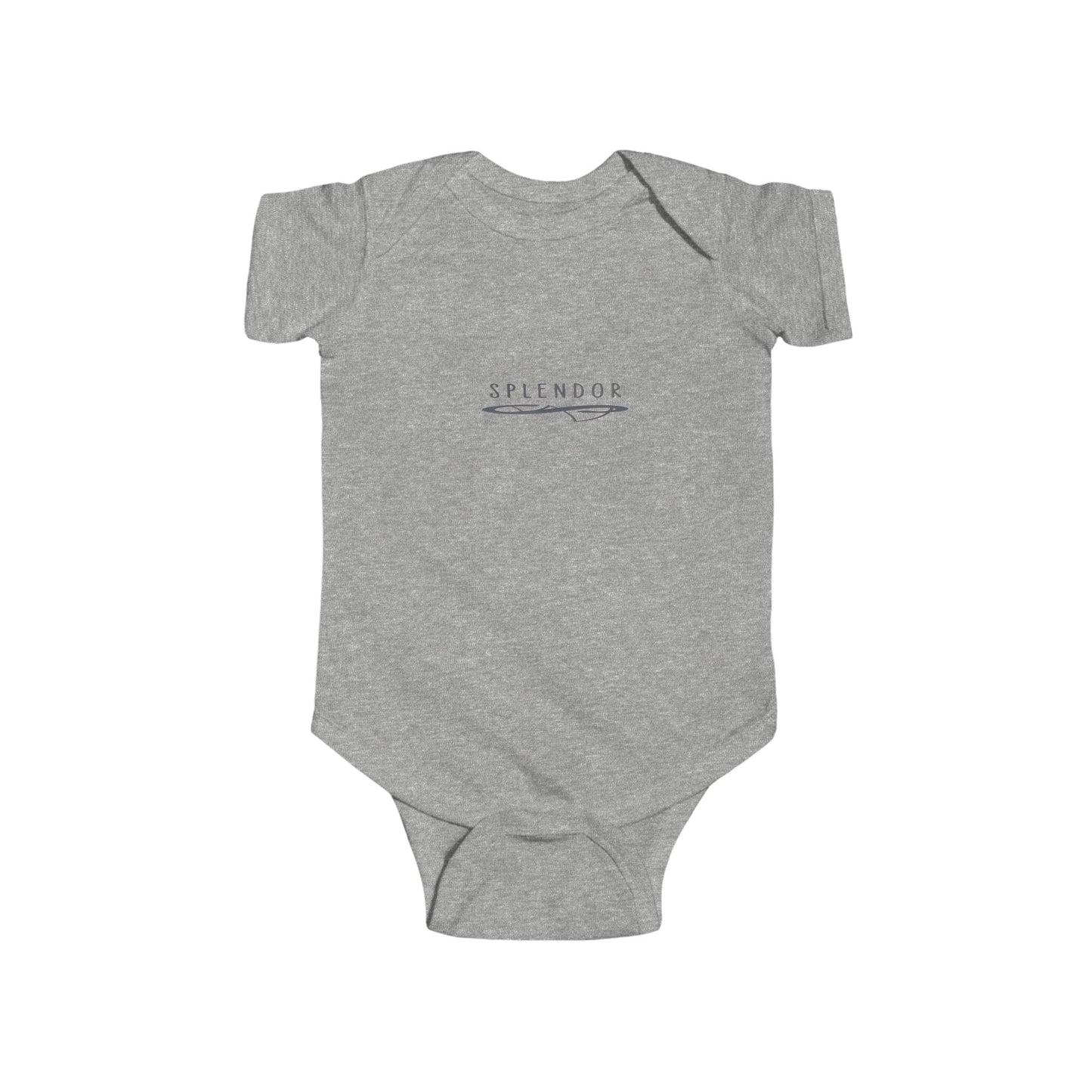 Cute Baby Bodysuit - 'Splendor' Design for Infants
