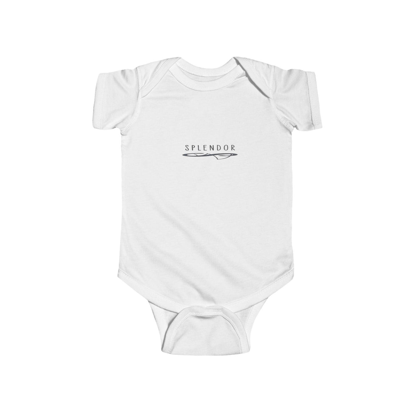 Cute Baby Bodysuit - 'Splendor' Design for Infants