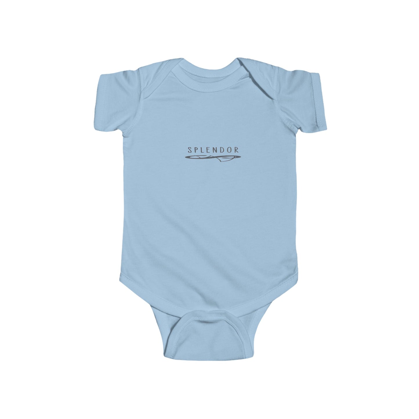 Cute Baby Bodysuit - 'Splendor' Design for Infants