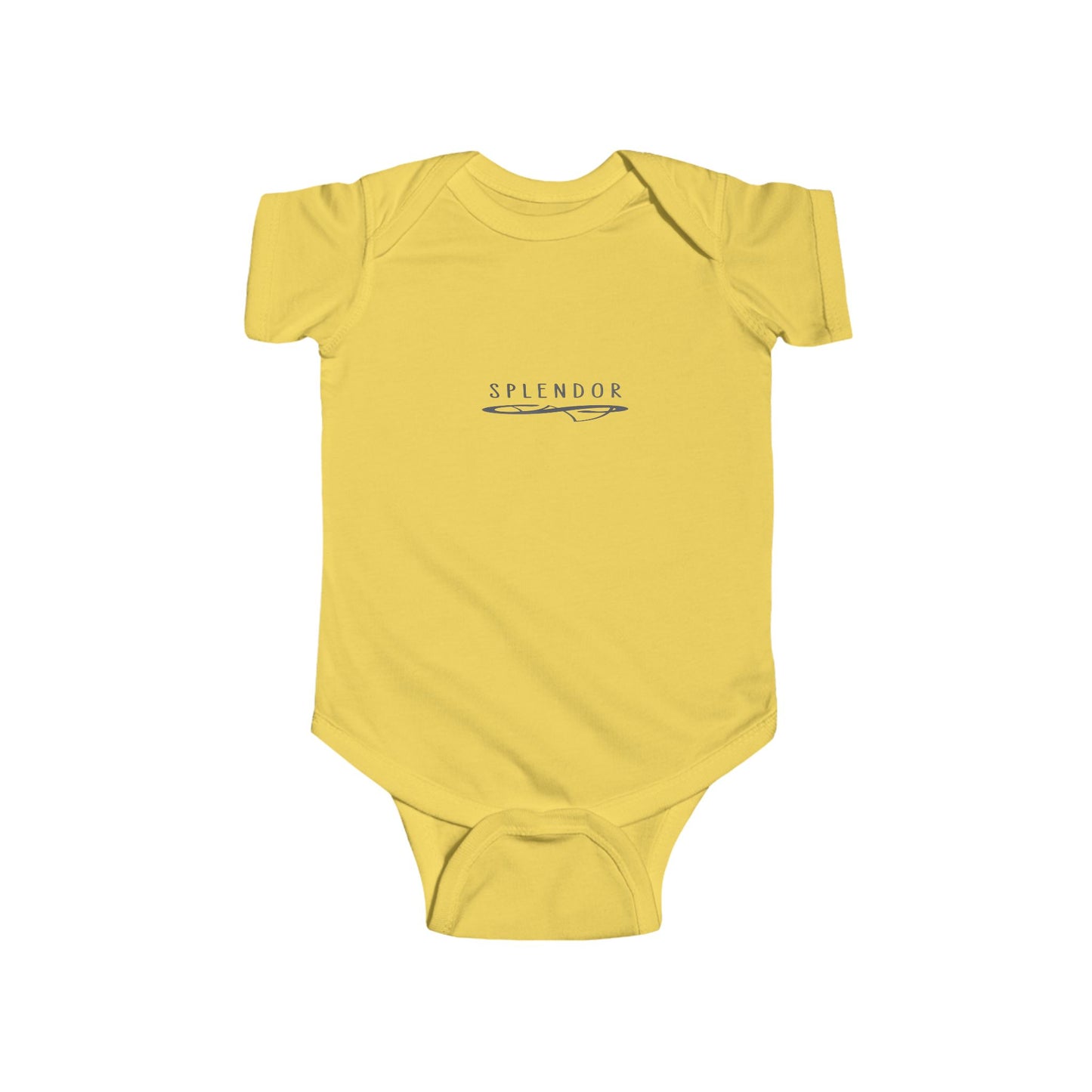 Cute Baby Bodysuit - 'Splendor' Design for Infants