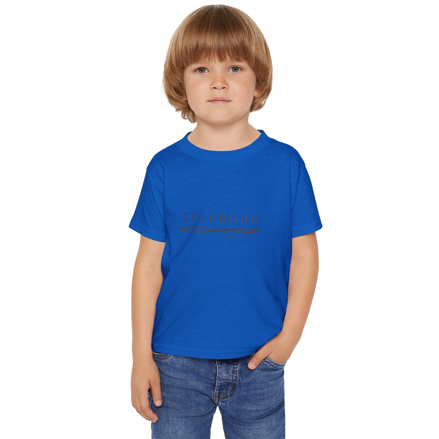 Toddler T-Shirt with 'Splendor' Design, Cozy Kids Tee, Gift for Birthdays, Everyday Wear, Toddler Apparel, Cute Toddler Clothing
