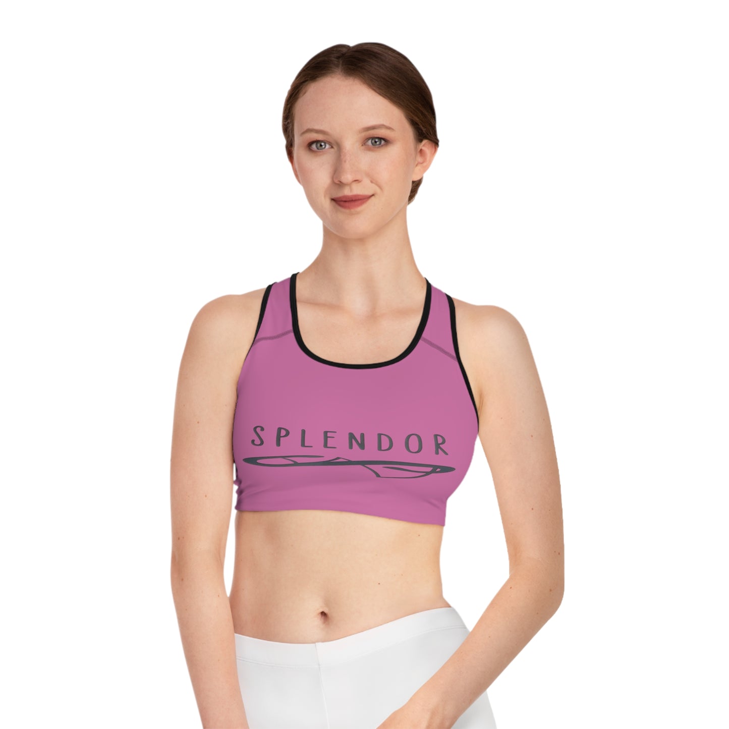 Stylish Sports Bra for Active Lifestyle, Workout Gear, Fitness Apparel, Yoga Top, Athletic Wear, Splendor Design