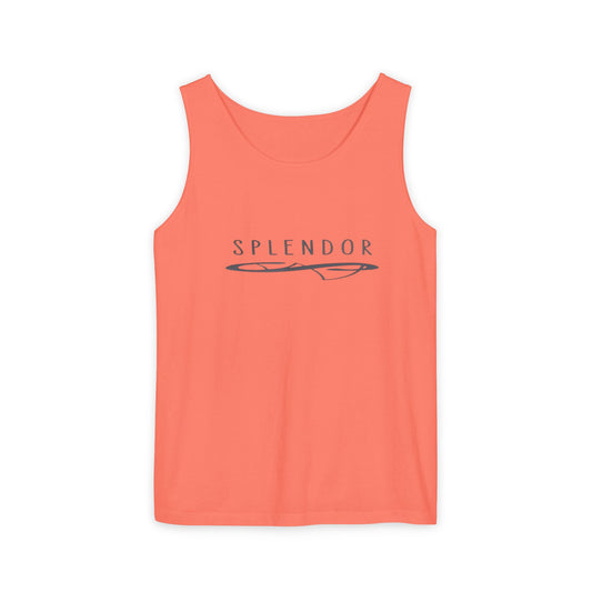 Unisex Splendor Tank Top, Summer Wear, Beach Outfit, Graphic Top, Casual Style, Gift for Him/Her