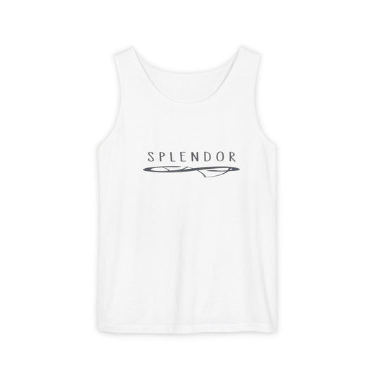 Unisex Splendor Tank Top, Summer Wear, Beach Outfit, Graphic Top, Casual Style, Gift for Him/Her