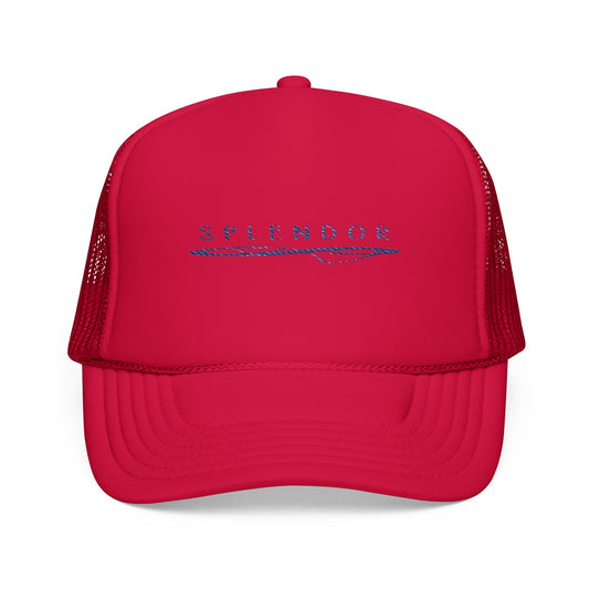Red Foam Trucker Hat with Stylish Embroidery | Perfect for Summer Festivals, Casual Outings, or as a Gift, Snapback Cap, Unisex Hat, [...]