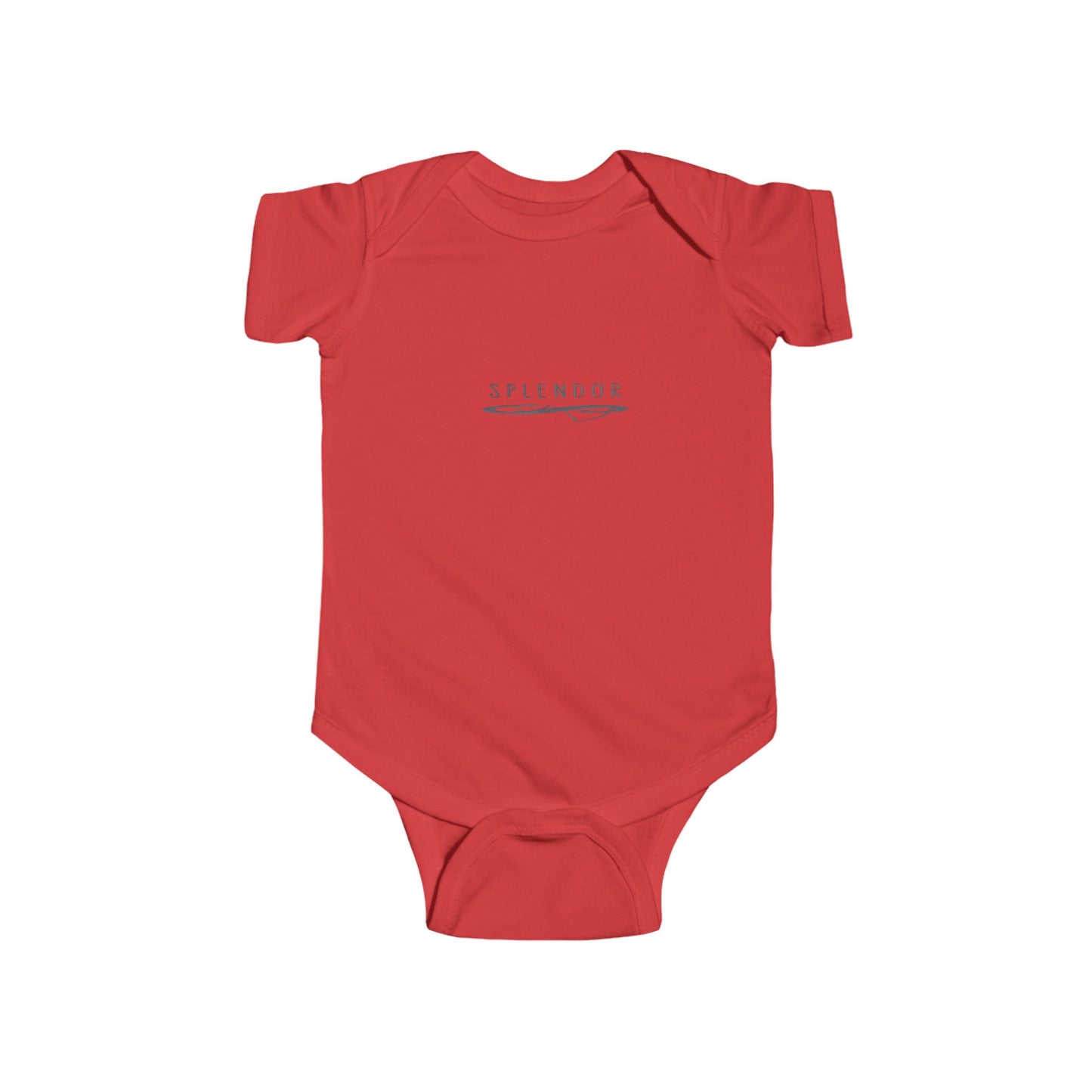 Cute Baby Bodysuit - 'Splendor' Design for Infants