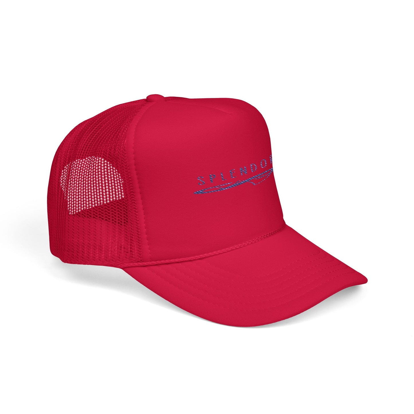 Red Foam Trucker Hat with Stylish Embroidery | Perfect for Summer Festivals, Casual Outings, or as a Gift, Snapback Cap, Unisex Hat, [...]